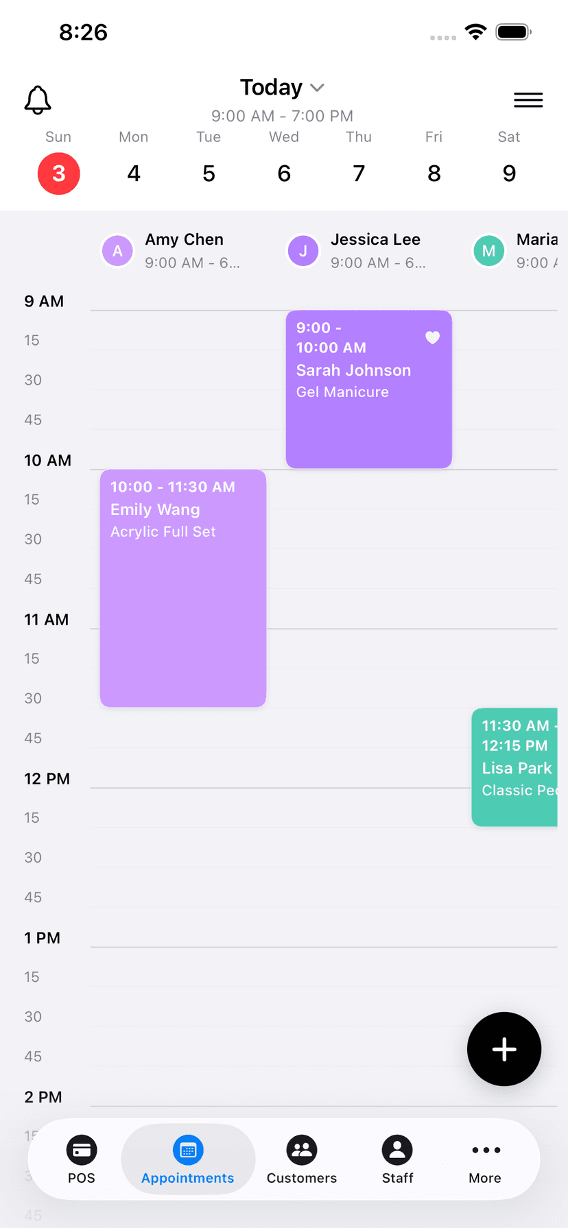 Appointments & Calendar